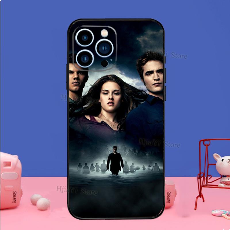 Чехол Сага Сумерки для iPhone 16 15 13 11 14 Pro Max 12 Mini Plus XR X XS Max Силиконовый чехол для телефона