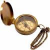 Chain Compass Not All Brass Pocket Compass with Engraved