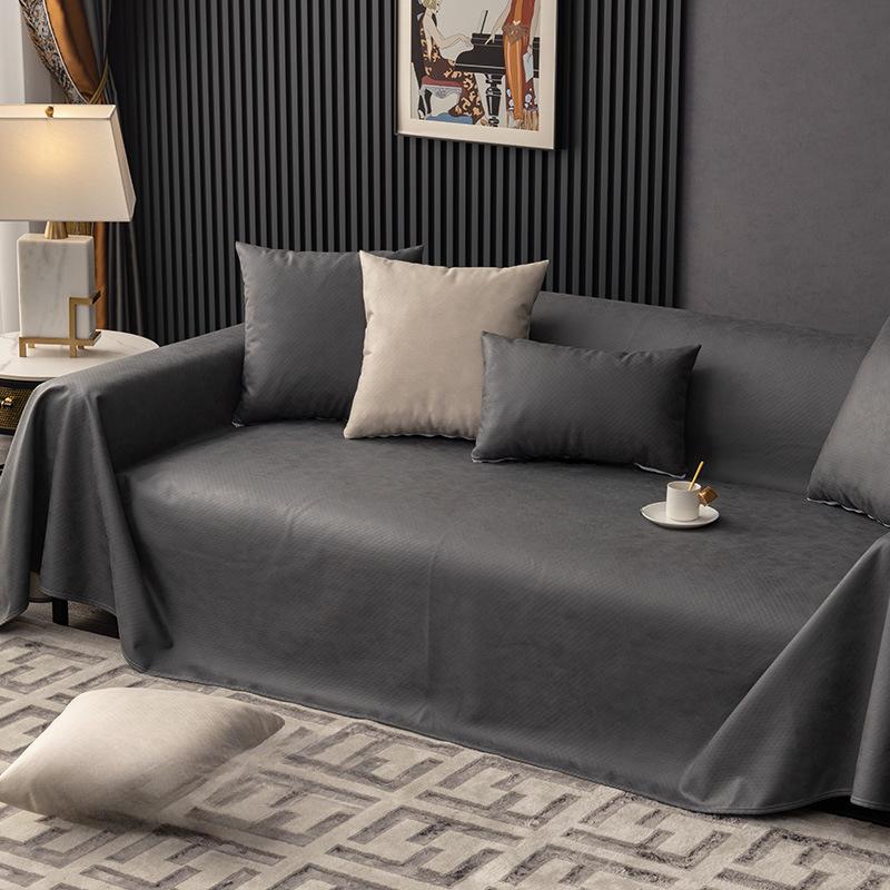 Чехол на диван, полотенце, полное покрытие, универсальная водонепроницаемая ткань на четыре сезона, устойчивая к моче, антипригарная ткань, шерстяная ткань, подушка для дивана