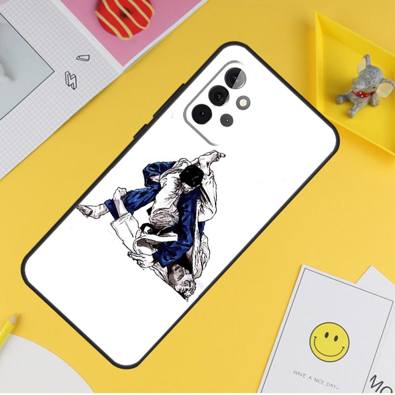 Чехол для дзюдо для Samsung Galaxy A53 A33 A23 A13 A06 A56 A16 A36 A55 A35 A17 A54 A34 A14 A52 A32 A15