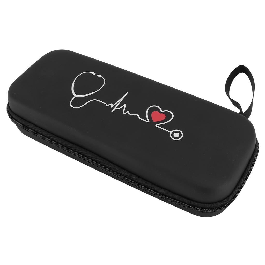 Черный жесткий чехол для стетоскопа с сетчатым карманом для Littmann Classic III Lightweight II S.E.