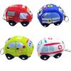 Simulation Fire Truck Ambulance Doll Backpack Pendant Police Car Taxi Plush Keychain Children'S Gift
