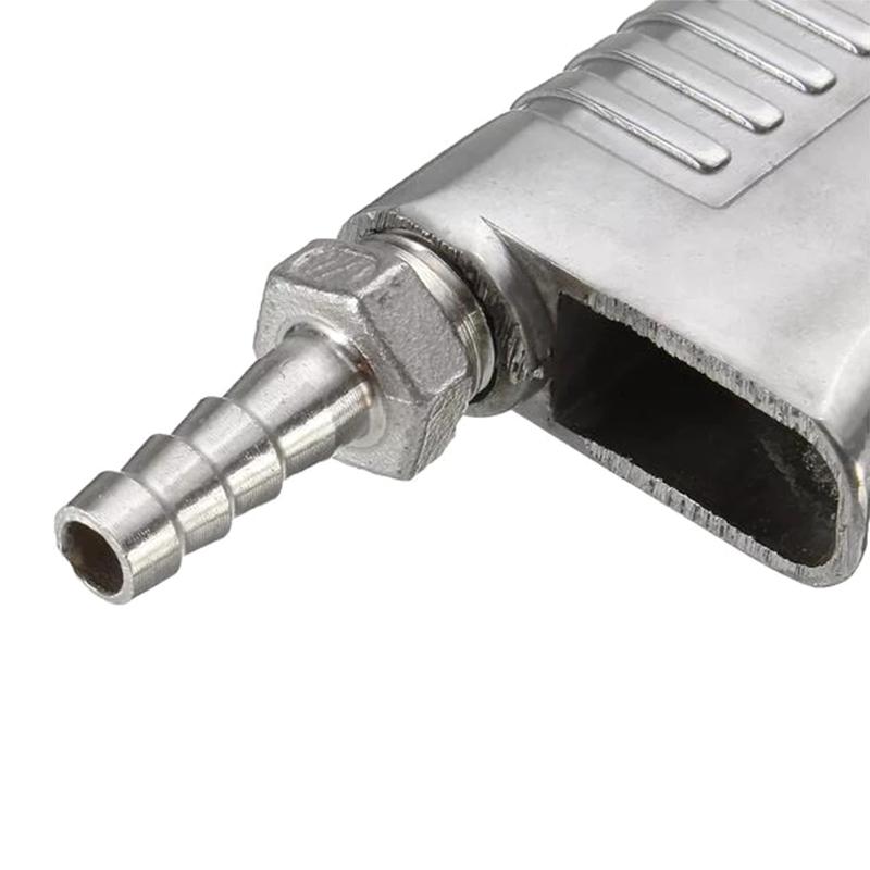 Practical Sand Blaster Gun Kit for w/ Ceramic Nozzle Tips Feed Blast Spray Gun for Cleaning Car Metal Rims Sandblast Cab