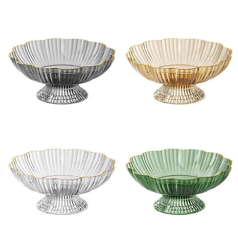 Фруктовая чаша с дренажными отверстиями, держатель для овощей, центральный элемент стола, держатель для закусок, для кухонного стола, офиса, домашнего декора
