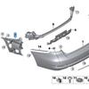 Кронштейн заднего бампера BMW 3 серии F34 GT (Номер детали: 51127293775, 51127293776)