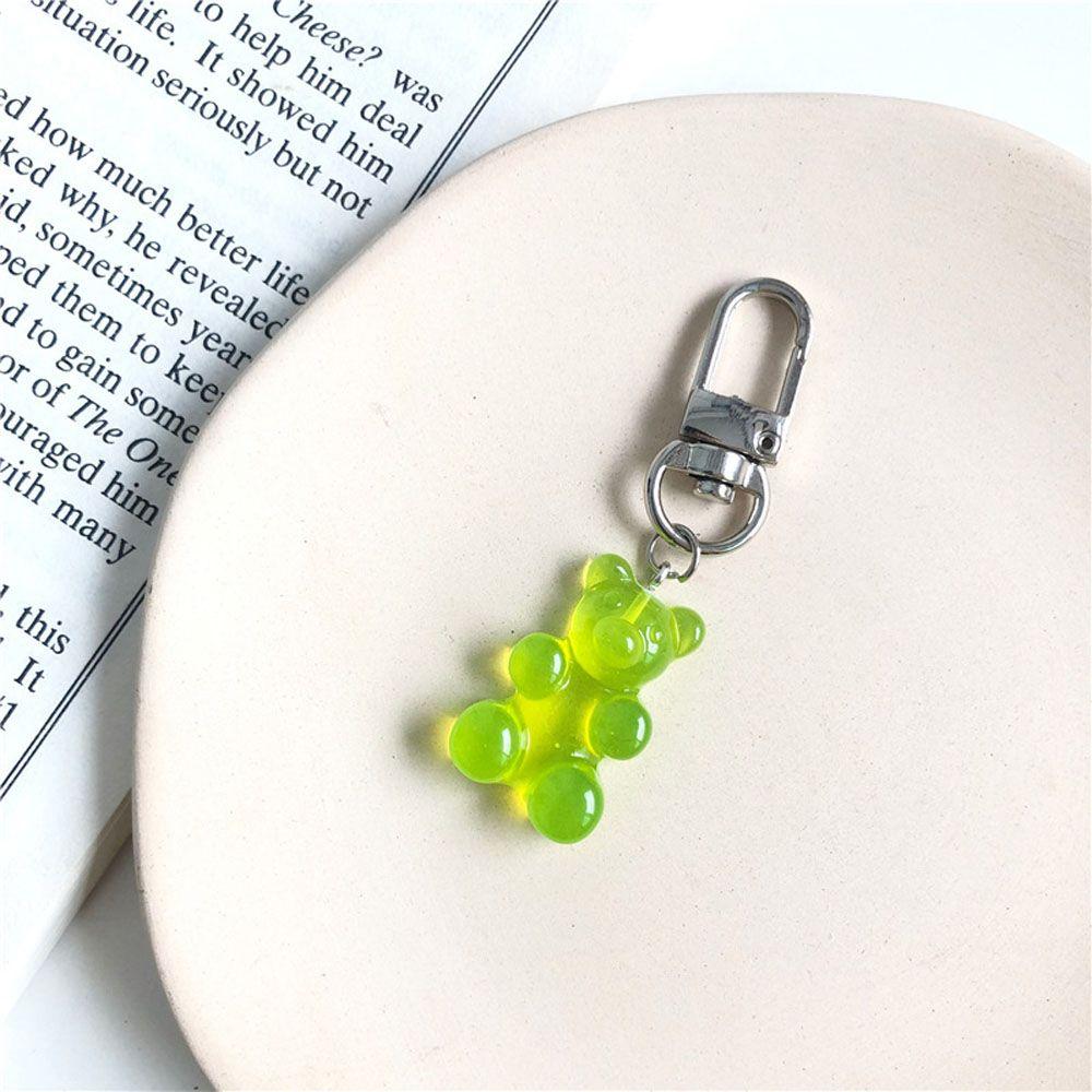 Couple Cute Trinket Earphone Cover Charm Animal Jewelry Fashion Accessories Key Ring Key Chain