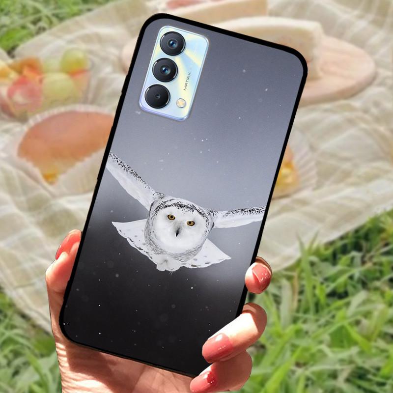 Чехол для Realme GT Master Edition Мраморный painted Cover Мягкий силиконовый ударопрочный чехол для телефона Для Realme GT Master Coque Бампер