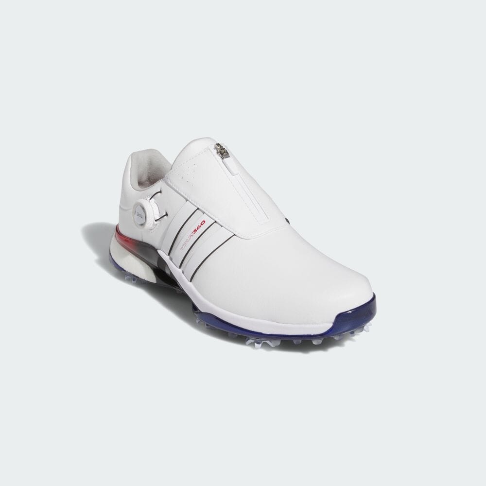 Adidas TOUR360 BOA 24 BOOST WIDE GOLF Footwear White Shoes & Footwear Sports Shoes MEN'S Tour 360 IE3369 Footwear White/Footwear White/Team Royal Blue