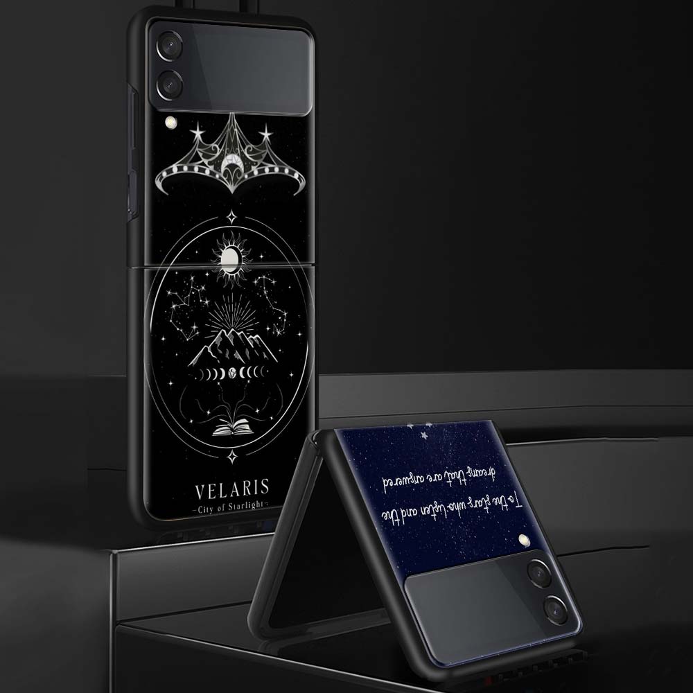 Чехол для телефона A Court of Mist Fury Сары Дж. Маас Для Samsung Galaxy Z Flip 7 6 5 4 3 5G Ударопрочный чехол Z Flip7 Flip6 ZFlip5 Flip3