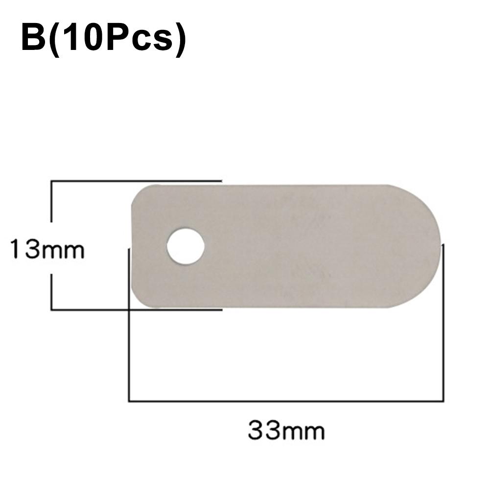 For Air Compressor Pump Head Valve Plate Metal 10Pcs