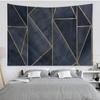 Геометрический узор Цветной гобелен Офисный гобелен для гостиной Домашний настенный декоративный гобелен