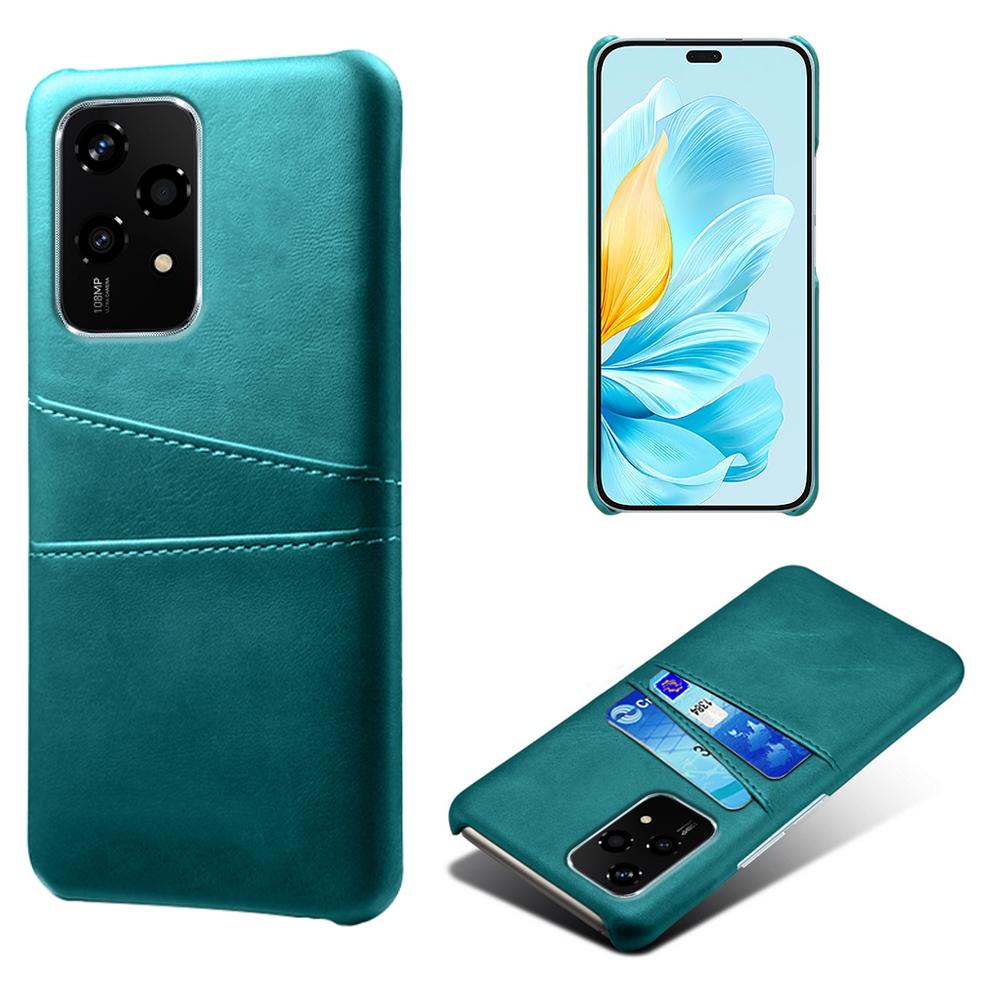 For Honor 200 Lite Case Dual Card Slots PU Leather+Hard PC Phone Cover