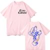 Rapper Cruz Cafun Print T Shirt Unisex Women Harajuku Hip Hop Oversized Tshirt Summer Fashion Casual Tshirts