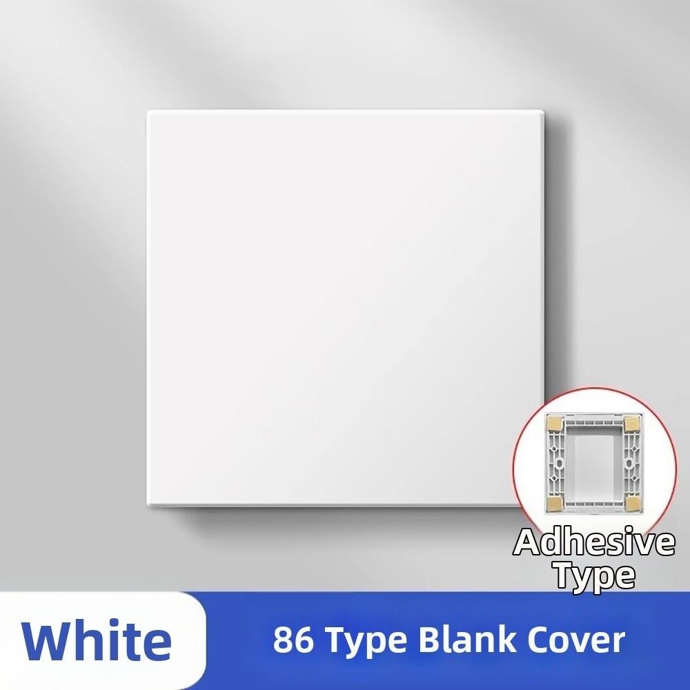 86 Type Wall Hole Cover 4 Colors Decorative Panel Plate Electrical Supplies