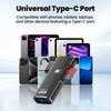 Адаптер 2 в 1 USB3.0 Type C для чтения карт TF OTG Высокоскоростная передача Чтение смарт-карт памяти Type C для iphone 15 16 ПК