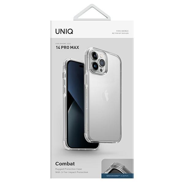 UNIQ Combat iPhone 14 Pro Max 6.7" case transparent/ Crystal clear