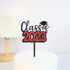 9x Acrylic Graduation Cake Toppers Kit For Graduation Party Decorations