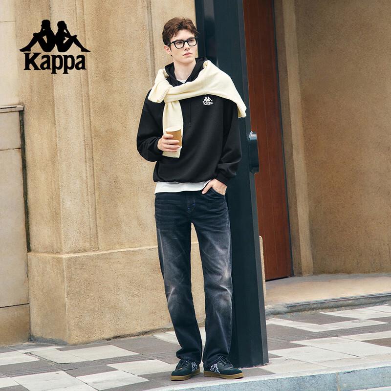 Kappa Унисекс Свободная толстовка с капюшоном