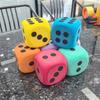 DRESSOOS 1pcs Eva Dice Game Dice Party Toys Educational Learning Outdoor Activities Rounded Corners Increase Safety