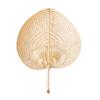 Bamboo Hand Fans Natural Handmade Weaving Fans Lightweight Palm Leaf Fan Children