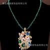 KF Модная двойная кошачья подвеска с шипами, милый роскошный дизайн, высококачественные животные аксессуары, трансграничная