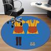 1pc Broke Girls Office Round Area Rug, Under Office Chairs Bedroom Living Room Home Decor a1022371