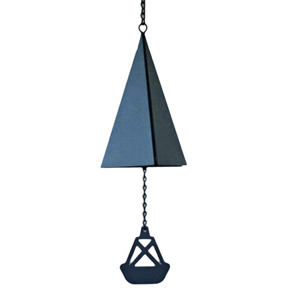 Iron Triangle Wind Chime Creative Metal Wind Bell Windcatcher Wind Chime Pendant  Home Decor