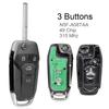 3 Buttons 315MHz  Keyless Smart Remote Car Key Fob  with 49 Chip  N5F-A08TAA  Fit for FOD 2019 - 2020 2020 - 2021