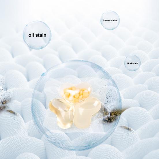 30 шт./кор. капсулы со стиральным порошком, мягкое удаление клещей, длительный аромат, смягчение, стиральная машина, жидкое мыло, порошок, гелевые шарики, бусины