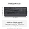 Беспроводная Bluetooth-клавиатура Logitech K650 с двумя режимами подключения Logi Bolt