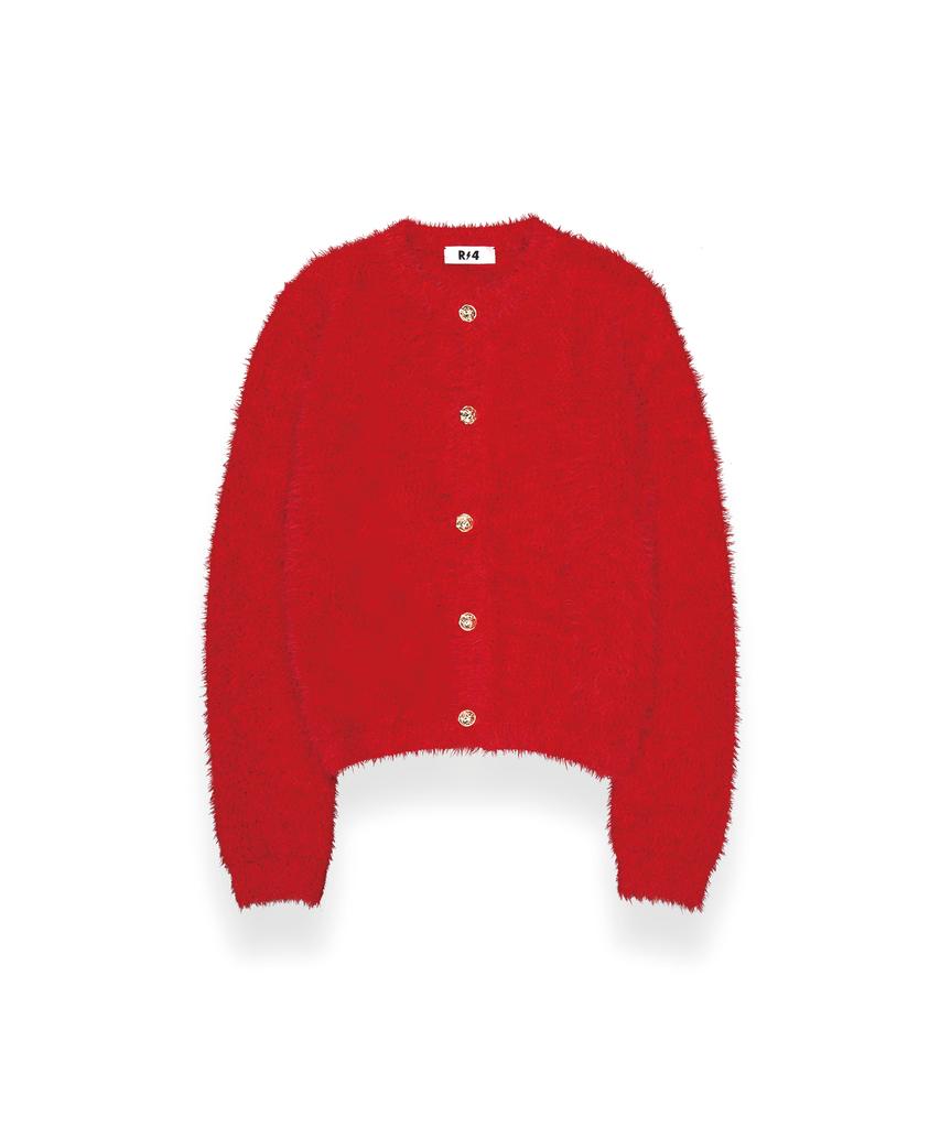 R-4 R-0056 / Fur Knit(Red)