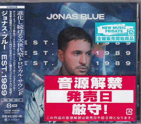 CD JONAS BLUE - EST.1989 UICW10026PROMO Virgin EMI Reco 2020 Япония ОбиТанцевальная и Электронная Музыка Б/У