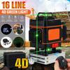 1.2M Tripod 4D 16 Line Laser Level Spirit Level 360° Cross Line Laser Line Laser Measure