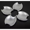 For Nissan NOTE E11 2005-2012 Nissan March / Micra K12 2003-2010 Chrome Car Door Handle Cup Bowl Cover Trim Sticker