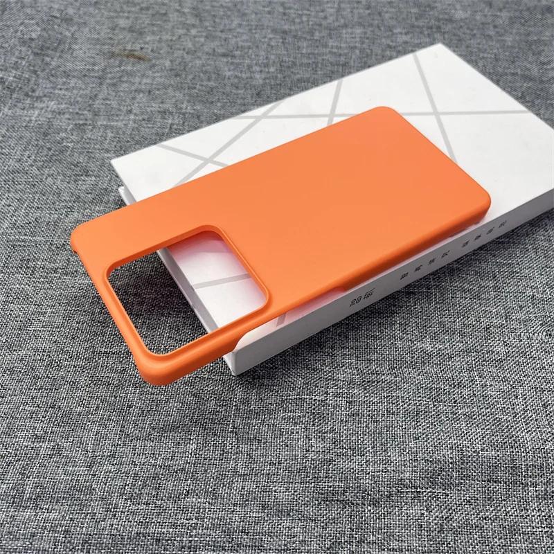 POCO X6 Ультратонкий Жесткий Матовый PC Чехол-Полуупаковка Для Xiaomi Redmi Note13 Note13 Pro 5G Конфетный Цвет Жесткая Задняя Крышка