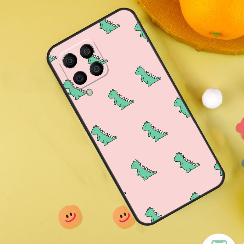 Коллаж с динозаврами для чехла Samsung Galaxy M11 M12 M13 M14 M15 M34 M54 M55 M33 M53 M31 M51 M30s M32 M52 M20