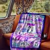 Penguin Blanket Personalized Name Soft Comfortable Stylish Blanket Car Blanket Perfect For Travel Camping Outdoor Home Suitable For All Seasons