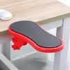 Computer Arm Rest Rotatable Comfortable Anti Slip Ergonomic Desk Arm Support for Home Office Red