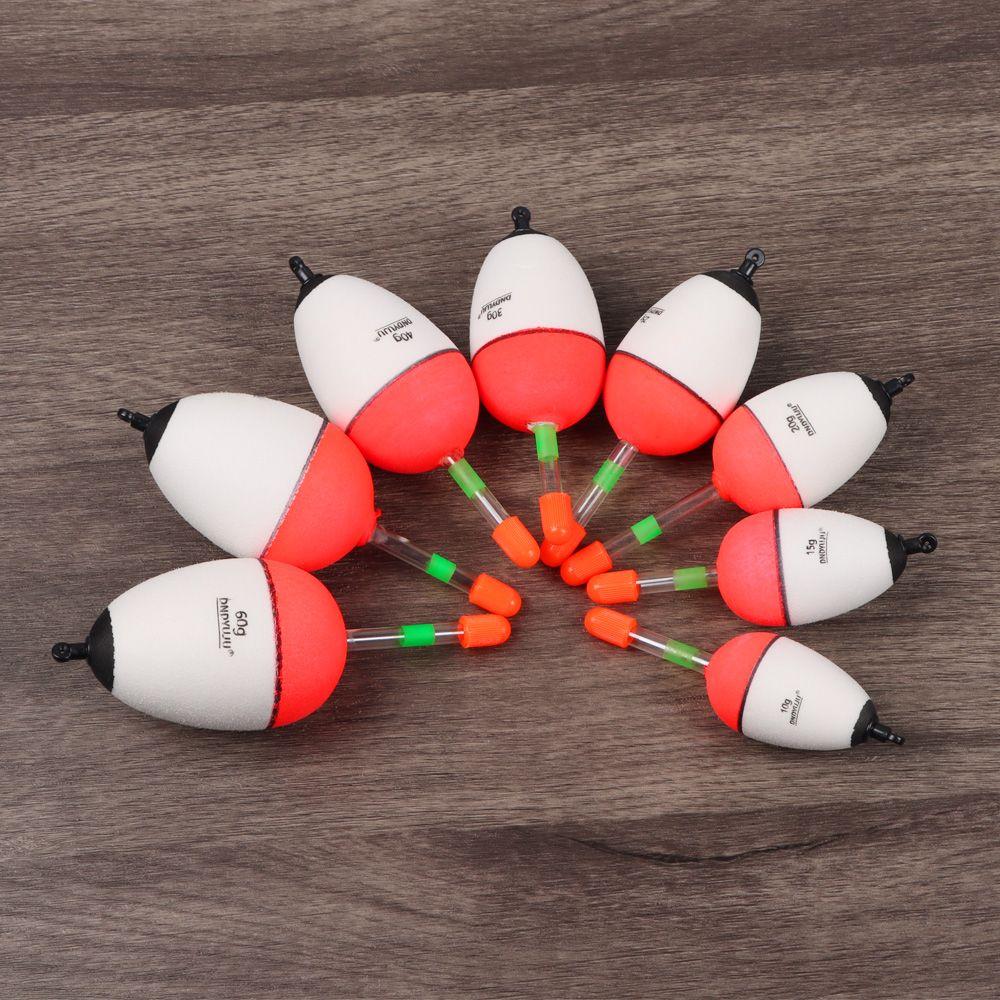 EVA Fish Bait Luminous Buoy Tube Buoy Strike Indicator Fishing Floats Bubble Float