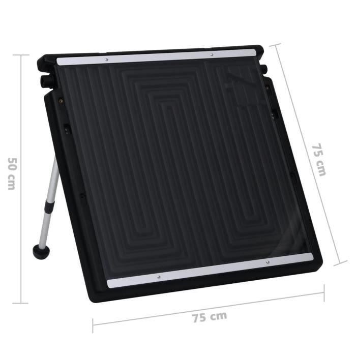 VidaXL Solar Pool Heating Panel 75x75 Cm 313987