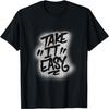 Футболка с граффити-артом «Take It Easy»