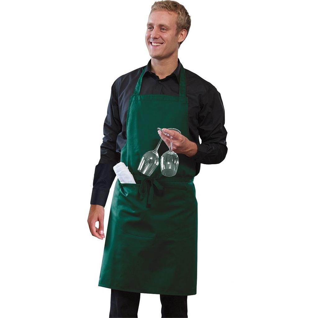 Dennys Adjustable Halter Bib Apron