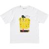 Uniqlo CPFM X Губка Боб Квадратные Штаны Футболка с принтом Губки Боба и Патрика с двумя глазами, Унисекс Топы 477914-00