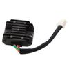 12V Voltage Regulator Rectifier 4 Wires for GY6 125cc 150cc ATV Dirt Bike Go Kart Moped and Scooter