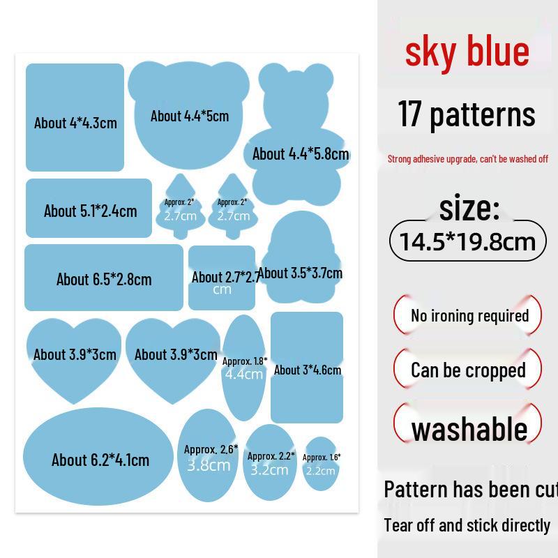 Waterproof Self-Adhesive Down Jacket Repair Patch - Traceless Fabric Hole Applique Sticker