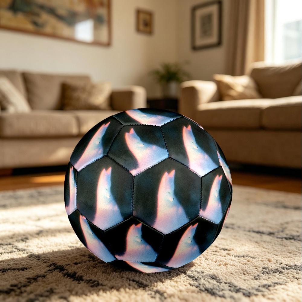 1pc Fox Size 5 Soccer Ball Professional Match Training Football Indoor &Outdoor Sports Ball Lightweight Durable c6559
