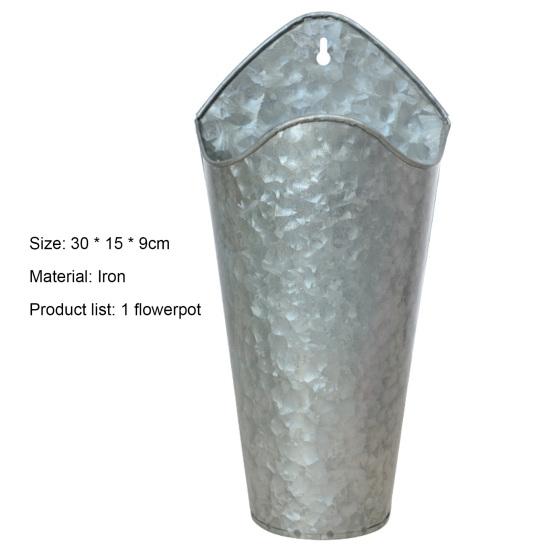 Декоративный цветочный горшок тонкой работы, железное подвесное отверстие, гладкая детская кашпо для дома