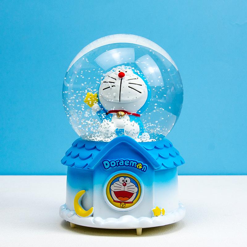 Dreamy Unicorn Crystal Ball Luminous Music Box - Snowflake Gift for Best Friend, Creative Qixi Present