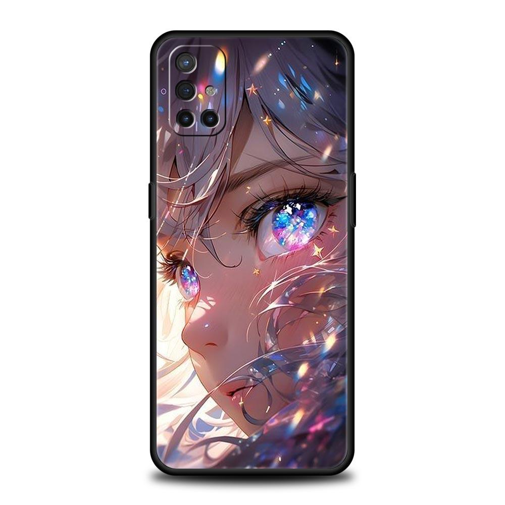 Мультяшный Милые глаза Арт Чехол для Телефона Для OnePlus 12 11 10 9 8 7 7T Pro 12R 10R 9RT 9R 8T Nord N100 N200 N10 2T CE 2 5G Мягкий Чехол