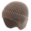 New Unisex Winter Hat Fashion Plain Knitted Hats For Men & Women Ski Beanie Hat Sports Earflap Cap